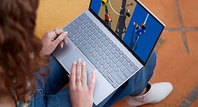 Dell NEW Inspiron 13 5310 (Latest Model) 11Gen Intel Core i7 H-Series 2.5K Display Win 10 Pro - Platinum Silver