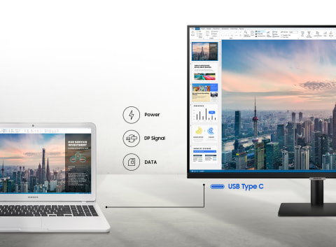 SAMSUNG 32\" M7 4K UHD Do-It-All Smart Monitor & Streaming TV Built In Speakers & Remote
