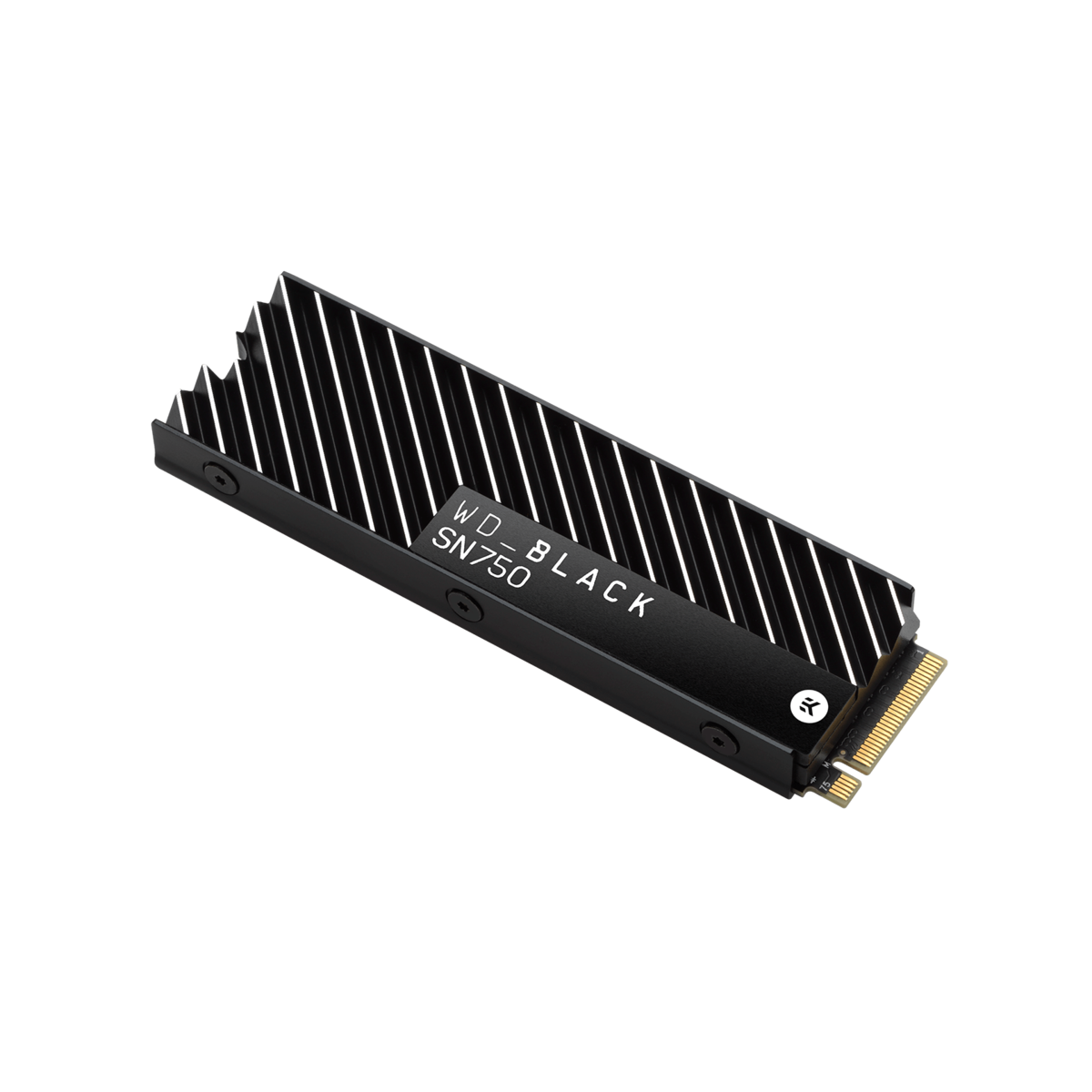 WD BLACK SN750 NVMe M.2 2280 500GB PCI-Express 3.0 x4 64-layer 3D NAND (SSD) w/ Heatsink