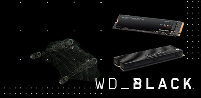 WD BLACK SN750 NVMe M.2 2280 500GB PCI-Express 3.0 x4 64-layer 3D NAND (SSD) w/ Heatsink