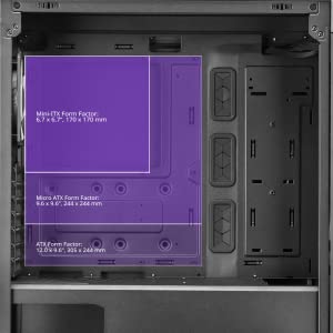 Cooler Master MasterBox 540 ARGB Ether Front Panel Tool-Free Design - Black