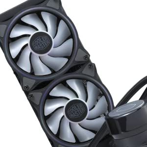 Cooler Master MasterLiquid ML240 Illusion Liquid Cooler Translucent Dome 3rd Gen Dual Chamber Pump