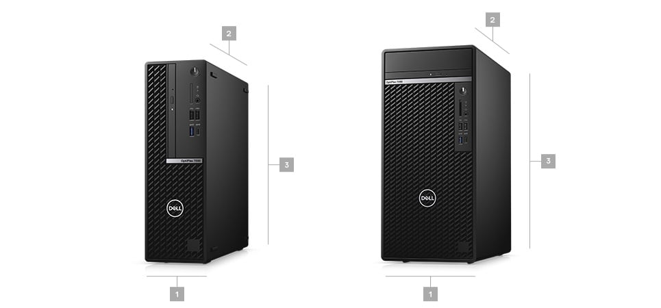 Dell OptiPlex 7090 (2021) 11Gen Intel Core i7 8-Cores Tower Desktop - Black