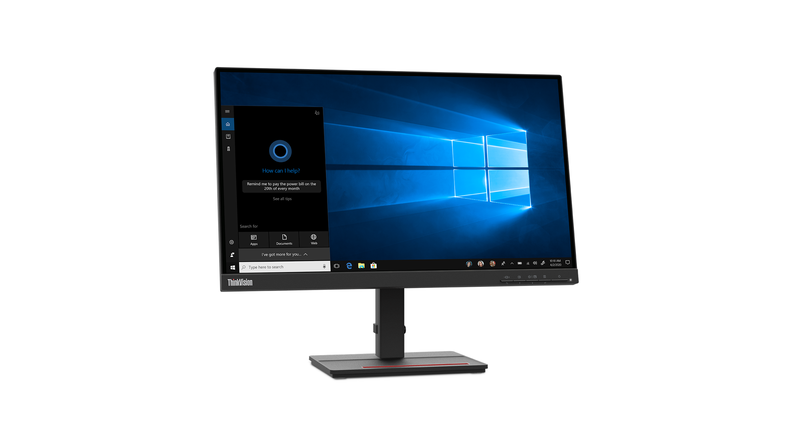 Lenovo ThinkVision S22e-20 21.5\" Full HD 75Hz D-Sub & HDMI AMD FreeSync