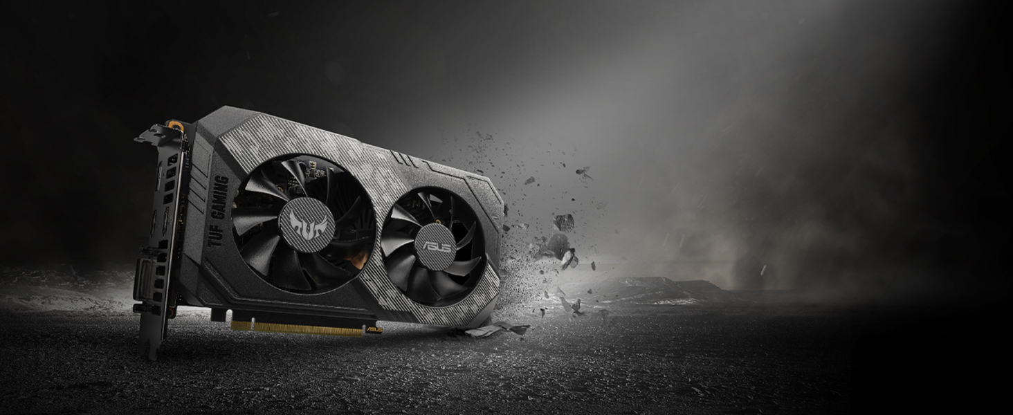 ASUS NVIDIA TUF GTX 1660 TI 6GB DDR6 EVO OC Edition