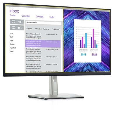 Dell P2722H 27\" IPS Full HD Professional Stand Monitor , DP & HDMI & VGA & USB Hub