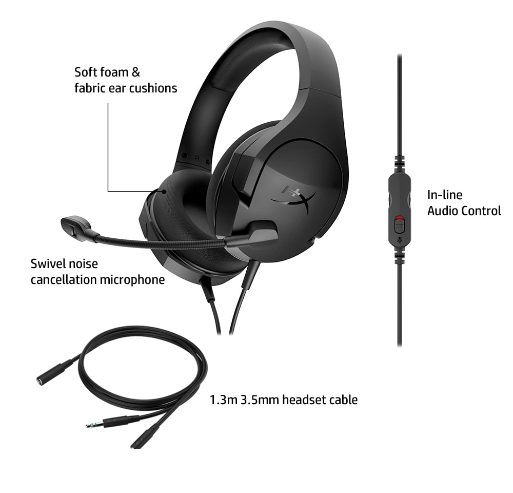 HP HyperX Cloud Stinger Core Gaming Headset For PC , PS , Xbox , Nintendo Switch