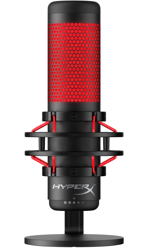 HP HyperX QuadCast High Performance Multi Pattern USB