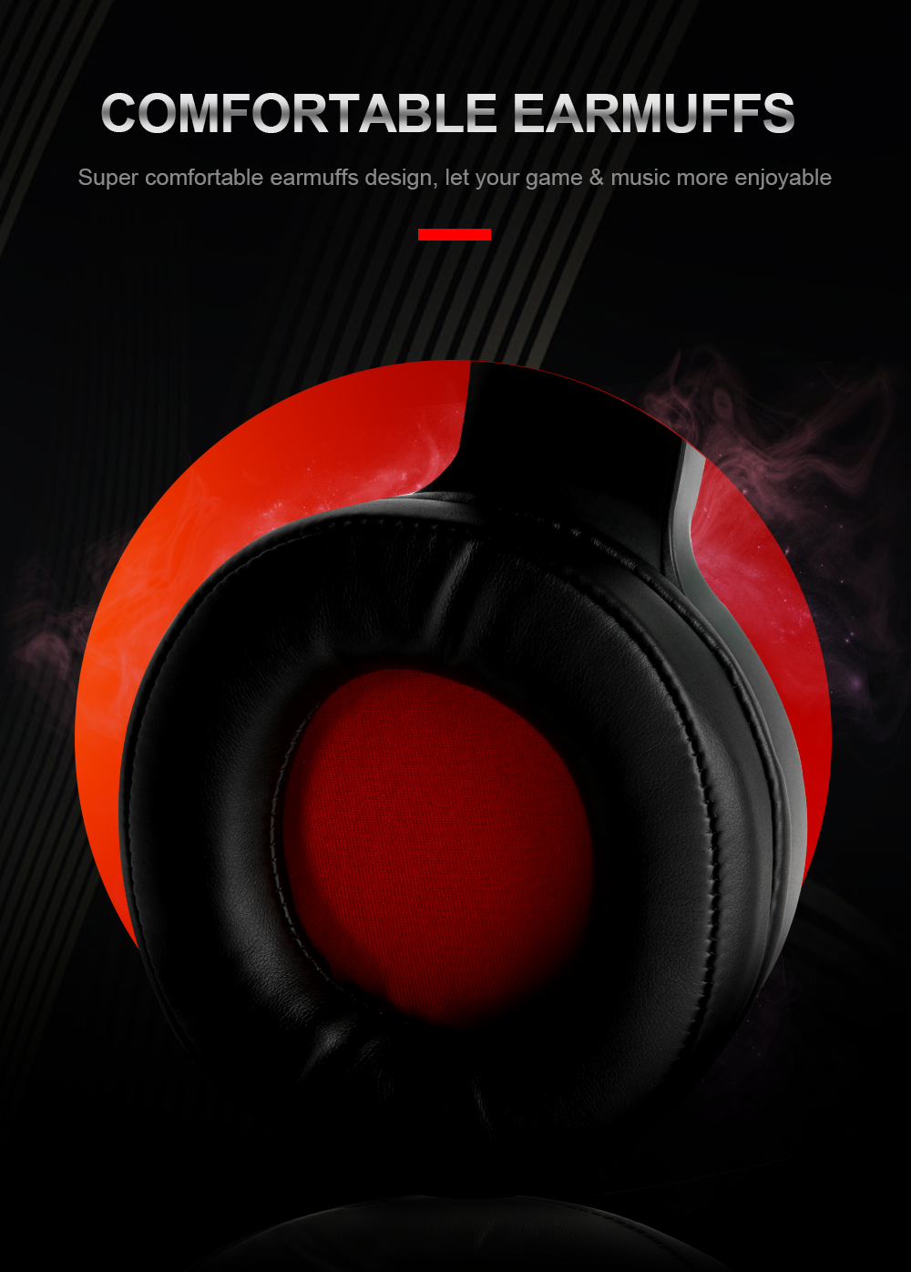 Redragon H270 Mento RGB Wired Headset with Mic Support Xbox, Nintendo , PS4, PS5, PCs, Laptops (Black)