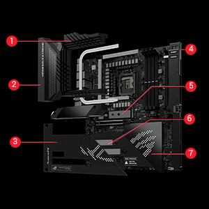 Asus ROG Maximus Z690 Extreme EATX 24+1 Power Stages PCIe 5.0, WiFi 6E Thunderbolt 4 Aura Sync