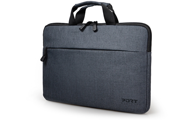 Port Designs 110201 Belize Lightweight Padded Case for up to 13.3\" Laptops, Black