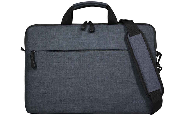 Port Designs 110201 Belize Lightweight Padded Case for up to 13.3\" Laptops, Black