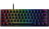 Razer Huntsman V2 Optical Fastest Clicky Optical Switches - Ergonomic Wrist Rest