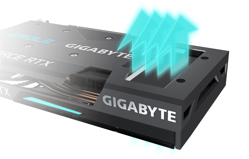 GIGABYTE GeForce RTX 3060 EAGLE OC 12G 2 x WINDFORCE Fans Graphics Card