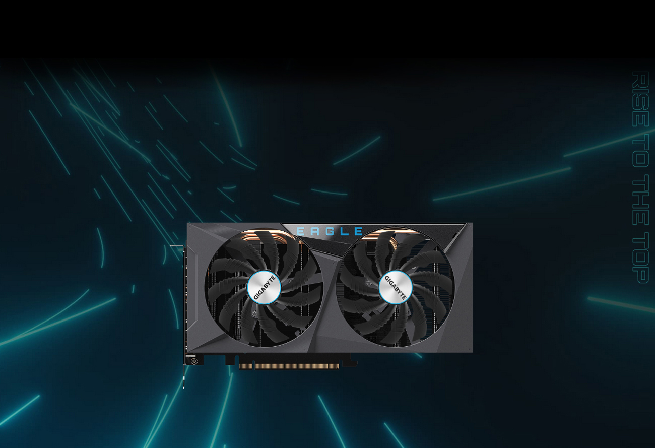 GIGABYTE GeForce RTX 3060 EAGLE OC 12G 2 x WINDFORCE Fans Graphics Card
