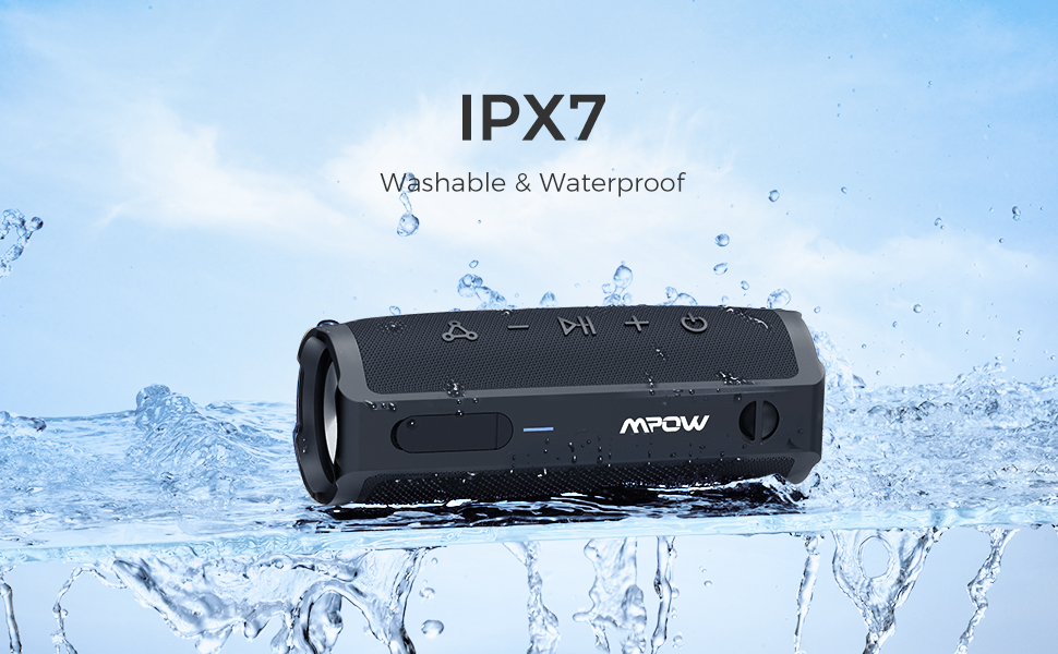 Mpow R9 Wireless Speaker 24W Stereo Sound 12H Playtime  Waterproof  Bluetooth 5.0 Portable