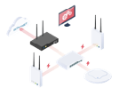 DrayTek Vigor AP903 AC1200 Mesh Wireless Access Point & Range Extender with MiMo, PoE 5 Gigabit LAN
