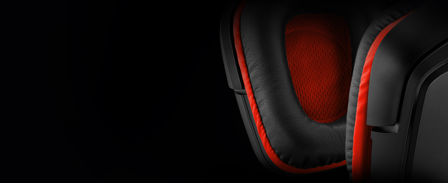 Logitech G332 Rotating Leatherette Ear Cups 3.5 mm Audio Jack Flip-to-Mute Mic PC,Xbox & PS , Black