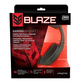 Creative GH0320 Blaze w/ Detachable Noise Canceling Mic & Inline Remote