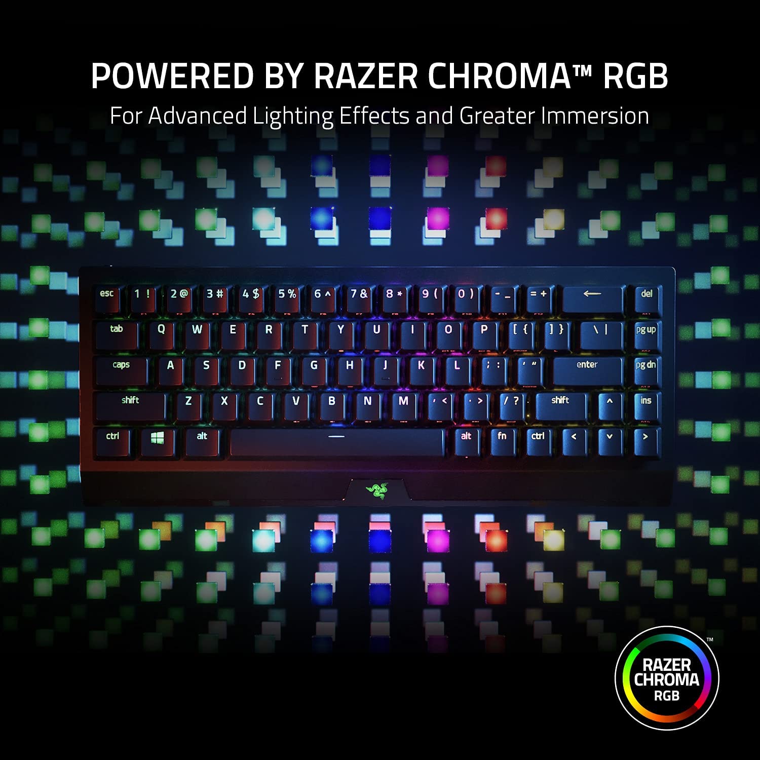 Razer BlackWidow V3 Mini HyperSpeed Wireless Green Mechanical Switches