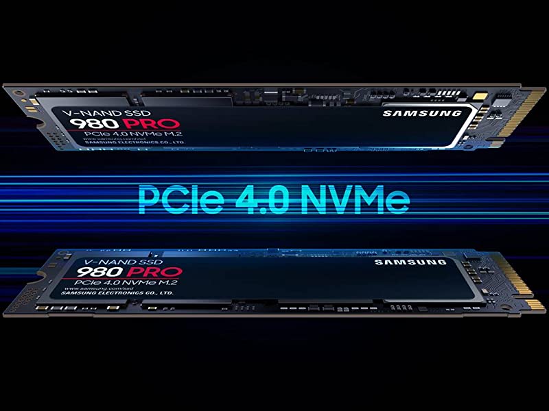 SAMSUNG 980 PRO 1TB PCIe NVMe Gen4 Internal Gaming SSD M.2