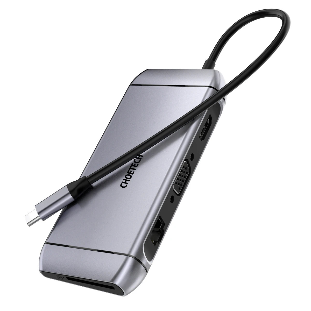 CHOETECH HUB-M15 9 in 1 USB-C 3.0 Docking Station Type C