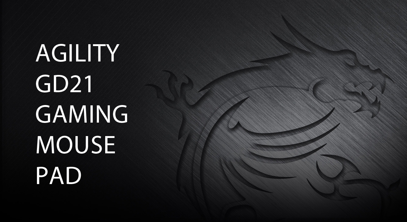 MSI AGILITY GD21 Gaming Mouse Pad
