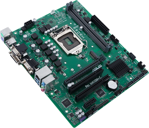ASUS PRO H410M-C/CSM Intel H410 Micro ATX w / 2 PCI Slot Micro ATX