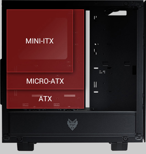 FSP CMT510 Plus Tempered Glass & 4 ARGB Fans Gaming Case
