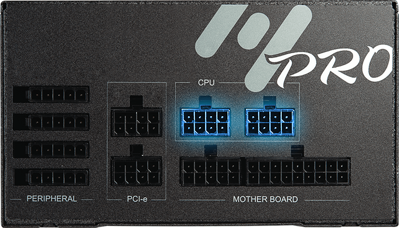 FSP HYDRO G PRO HG2-750 750W 80+ Gold ATX Power Supply Black