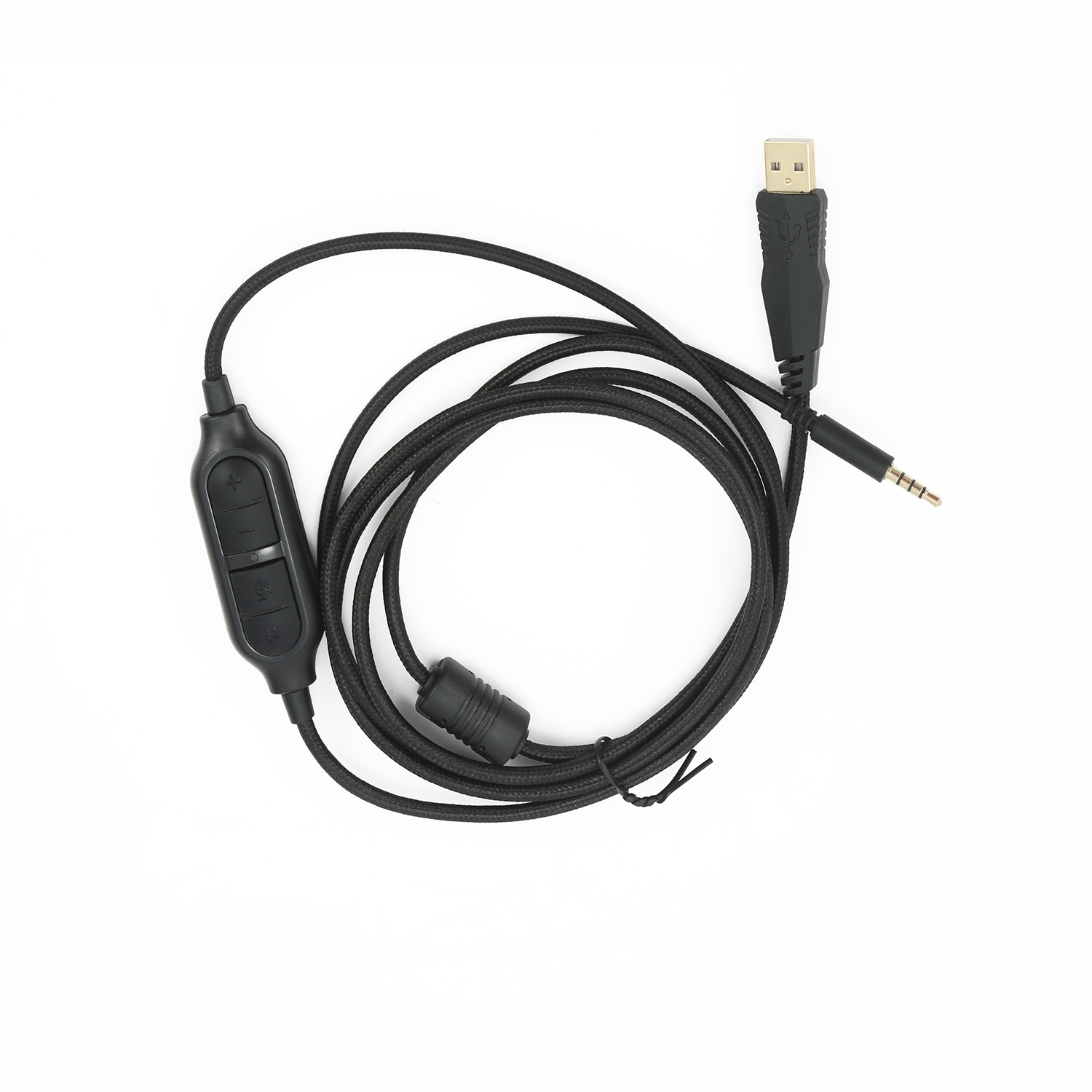 Redragon H510 Zeus USB cable 3.5mm Male Audio AUX Jack to USB 2.0