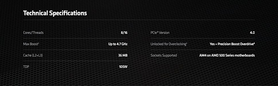 AMD RYZEN 7 5800X 8-Core 3.6 GHz (4.7 GHz Max Boost) , Tray