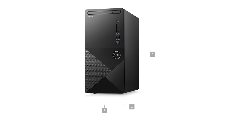 Dell Vostro 3888 Compact Desktop Intel 10Gen Core i7 Wireless & Bluetooth