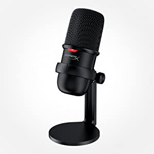 HyperX SoloCast USB Condenser Gaming Microphone, for PC, PS4, and Mac