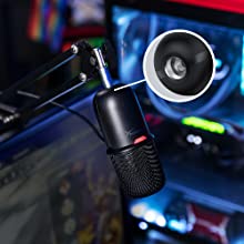 HyperX SoloCast USB Condenser Gaming Microphone, for PC, PS4, and Mac