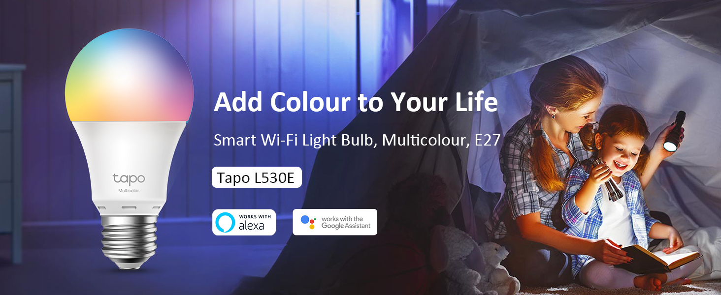 TP-LINK Tapo L530E Smart Wi-Fi LED Light Colour-Changeable