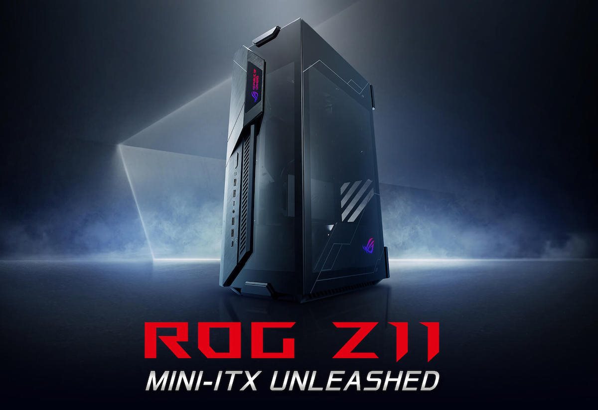 ASUS ROG Z11 Mini-ITX/DTX Mid-Tower PC Gaming Case ARGB