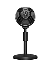 Arozzi Sfera USB Microphone for Gaming & Streaming, Chrome