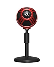 Arozzi Sfera USB Microphone for Gaming & Streaming, Chrome