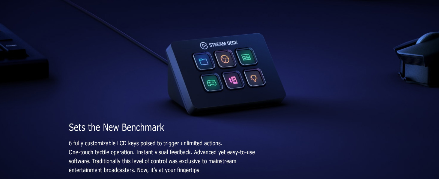 Elgato Stream Deck Mini 6 LCD Keys