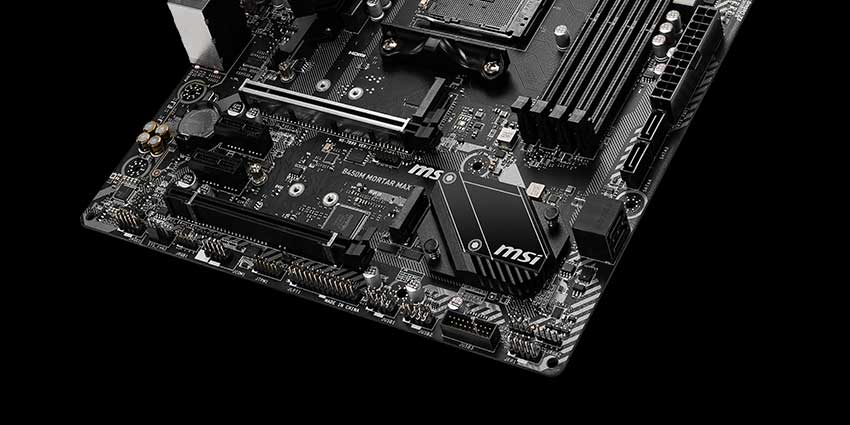 MSI B450M Mortar Max B450 DDR4 Micro ATX Motherboard