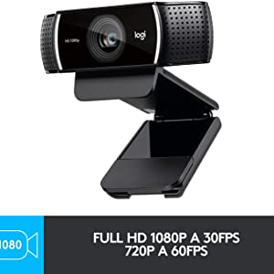 Logitech C922 Pro Stream FULL HD 1080P Video Streaming & Recording