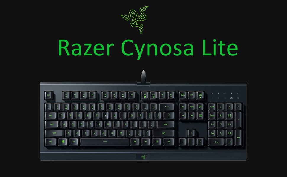 Razer Cynosa Chroma Lite Essential Membrane Gaming Keyboard