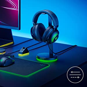 Razer Base Station V2 Chroma Headset Stand W / USB Hub