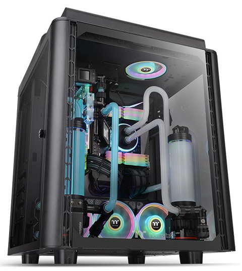 Thermaltake Level 20 HT Black Edition 4 Fully Modular Tempered Glass