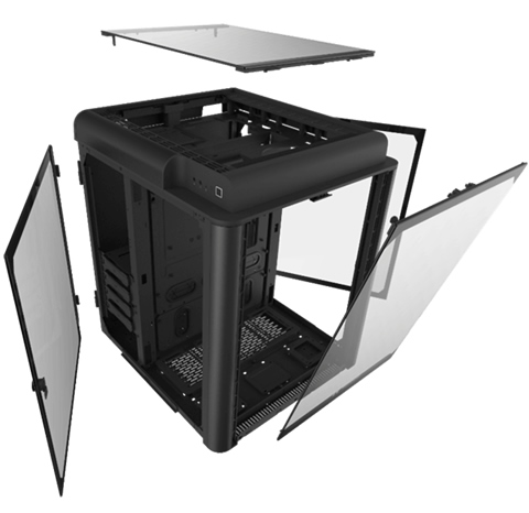 Thermaltake Level 20 HT Black Edition 4 Fully Modular Tempered Glass