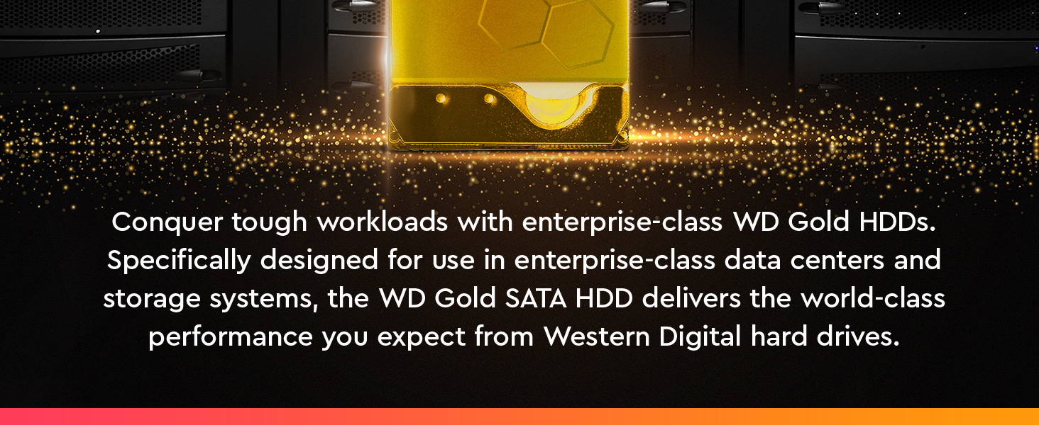 WD Gold 8TB Enterprise Class HDD 7200 RPM 256 MB Cache