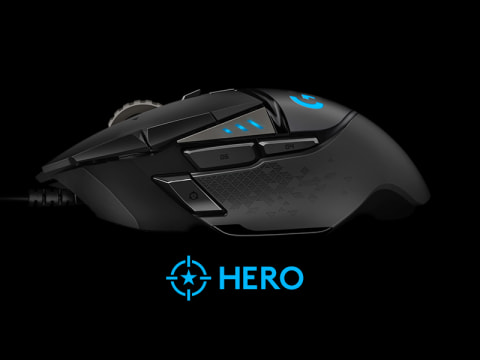 Logitech G502 HERO High Performance 16K DPI Gaming Mouse