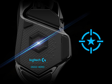 Logitech G502 HERO High Performance 16K DPI Gaming Mouse