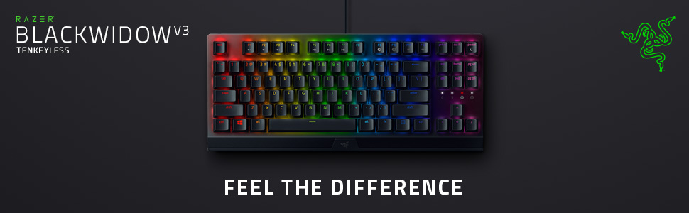 Razer BlackWidow V3 Tenkeyless Mechanical Gaming Keyboard